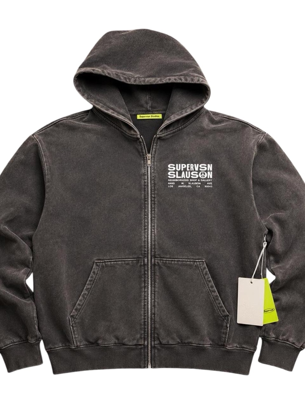 Slauson Graphic Crewneck Sweatshirt - Black